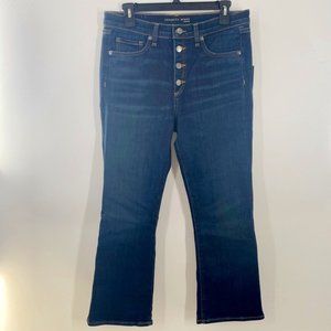 Veronica Beard Carolyn High Baby Boot Cut Jeans